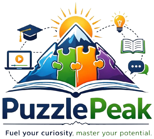 Puzzlepeak Academy logo